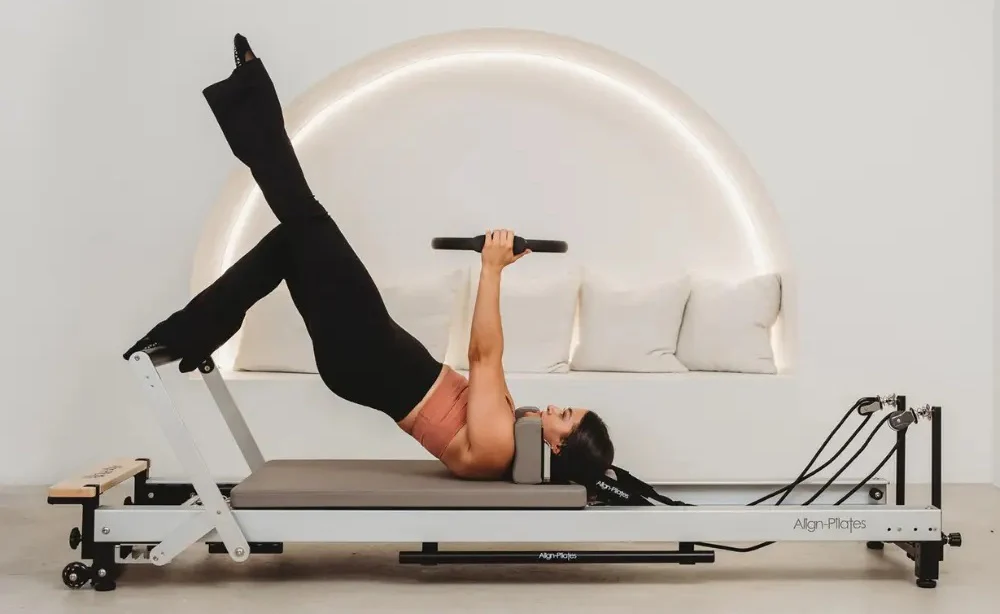 Άσκηση Pilates σε reformer